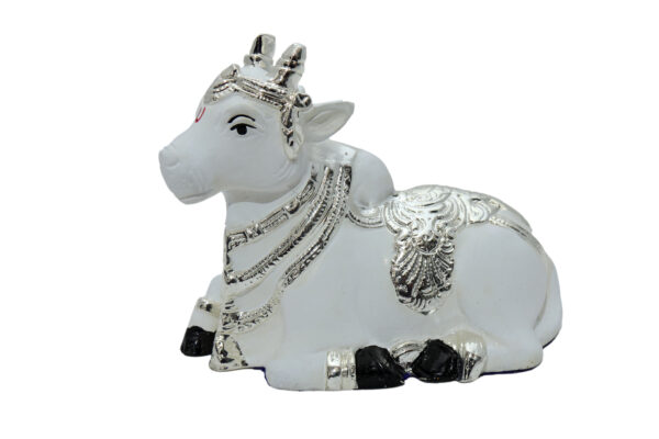 White  marble cow