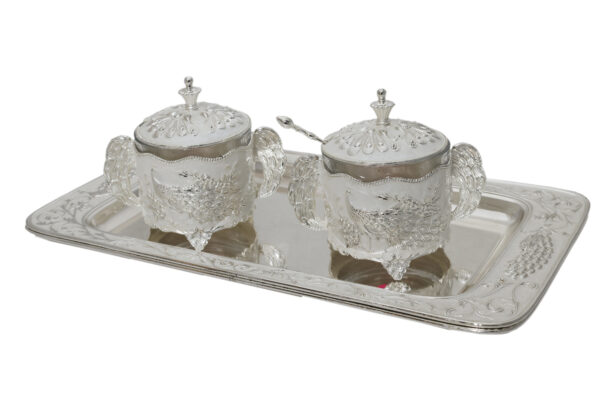 Imported bowl tray set