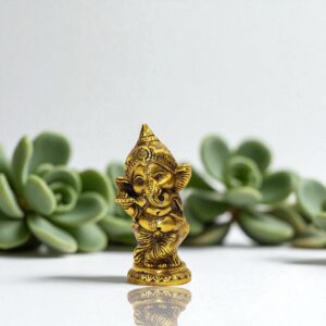 GOLDEN GANESH JI ( 275 GM )