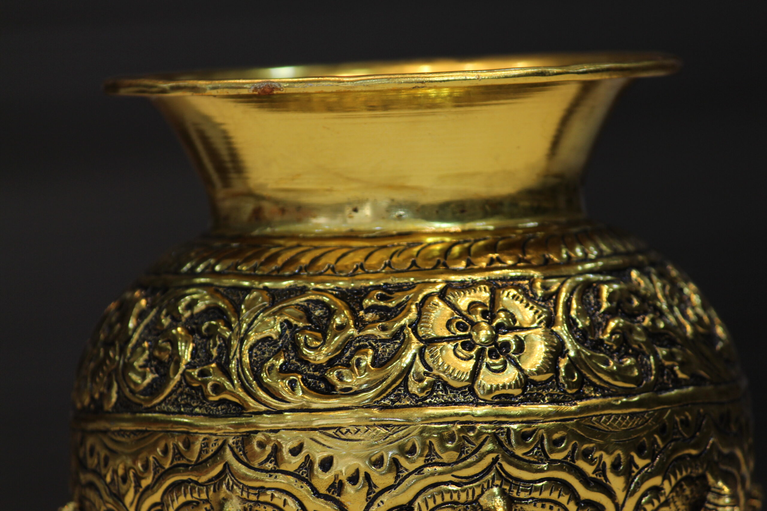 Gold Ashtmukhi Kalash - Image 2